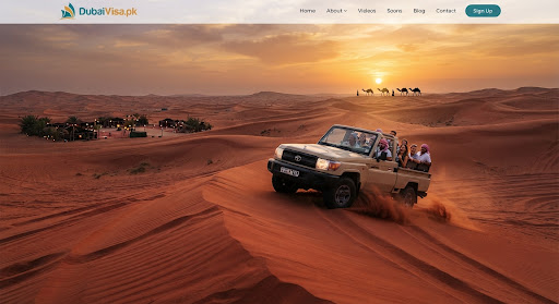 Desert safari in Dubai, part of the 5 days Dubai tour package